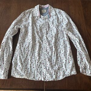 Men’s button down shirt Steel and Jelly size large